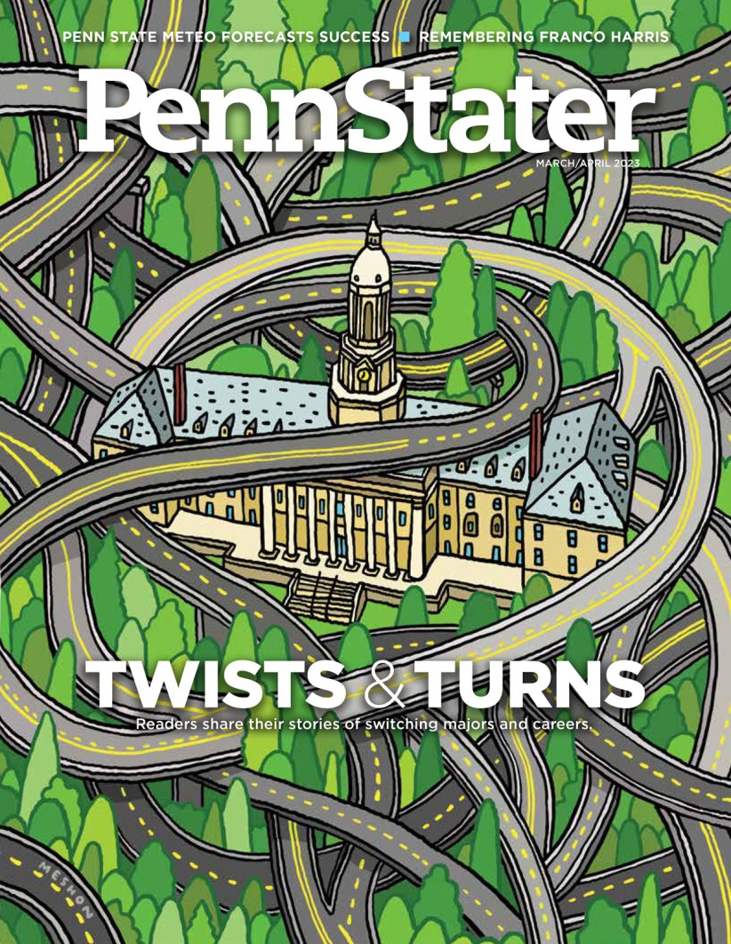 cover of March/April '23 Penn Stater Magazine