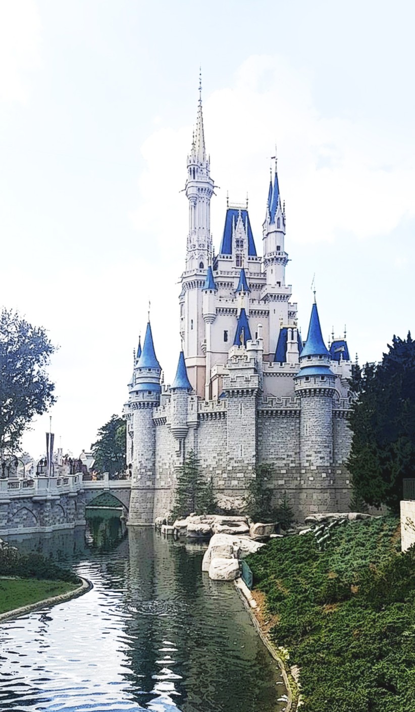 Photo of the castle at Disney World by Penn State