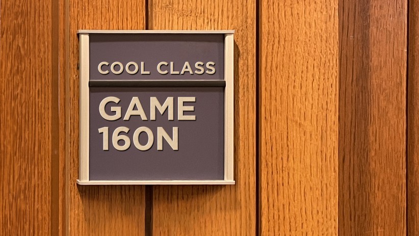 cool class classroom sign for game 160N