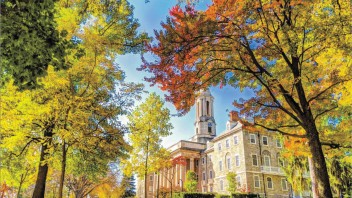Penn State campus shot by Todd Pontius
