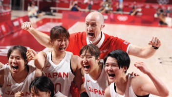 Japan's olympic women's basketball team