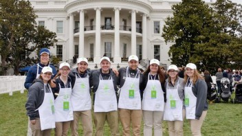 Penn State Poultry Science Club at White House