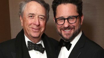 Gerry Abrams and son J.J. Abrams, photo by Todd Williamson via Getty Images