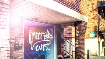 photo of Fitted Cuts store front by Nick Sloff '92 A&A