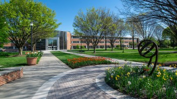 photo of entrance to Penn State Harrisburg, courtesy