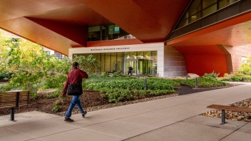 exterior photo of Materials Research Institute by Nick Sloff '92 A&A