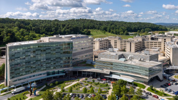 exterior photo of Penn State Health Children's Hospital by Penn State Health