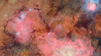 photo of of space from Rubin Observatory