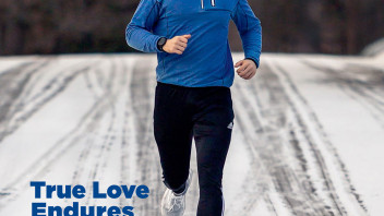 cover of March/April '26 issue featuring photo by Cardoni of Matthew Hollingham running