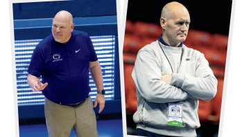 Side by side photos of Pavlik and Jepson by Penn State Athletics